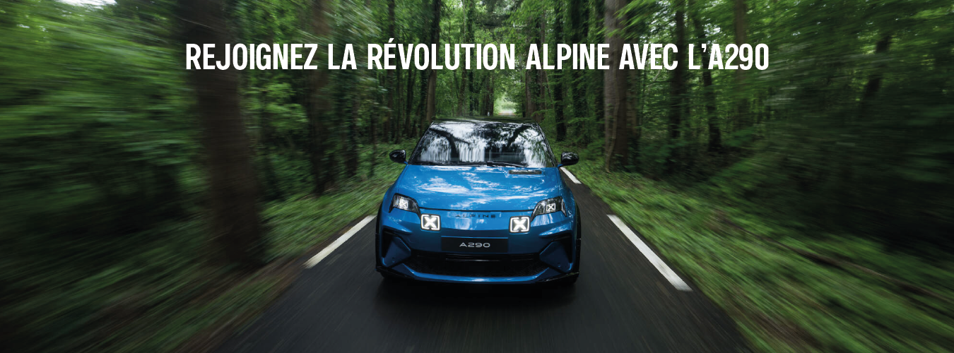 A290 chez Alpine Store Le Mans