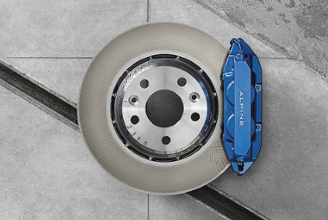Suspension et freinage Alpine A110